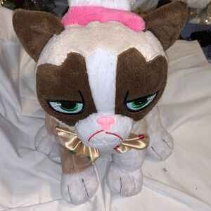 Grumpy Cat Licensed Plush/Stuffed Animal WITH BUNNY EARS 14" WITH EARS